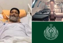 سندھ حکومت نے عمر شریف کو بذریعہ ائیر ایمبولینس امریکا پہنچانے کے انتظامات کرلیے
