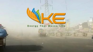 کراچی میں تیز ہوا اور آندھی کے دوران بجلی کی فراہمی کو یقینی بنائی گئی، کے الیکٹرک